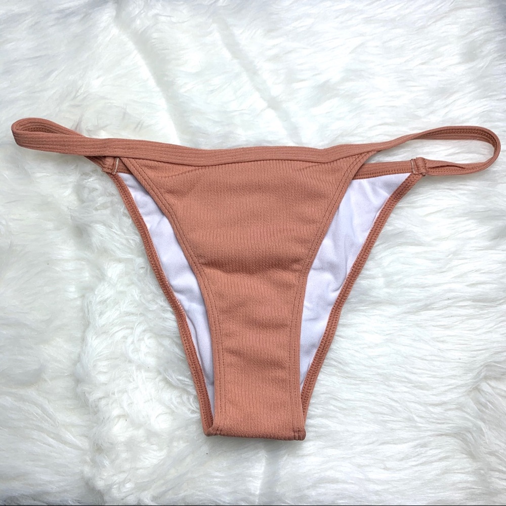 👙New! “IVY” Biege Ribbed Bikini Set - Picture 7 of 10